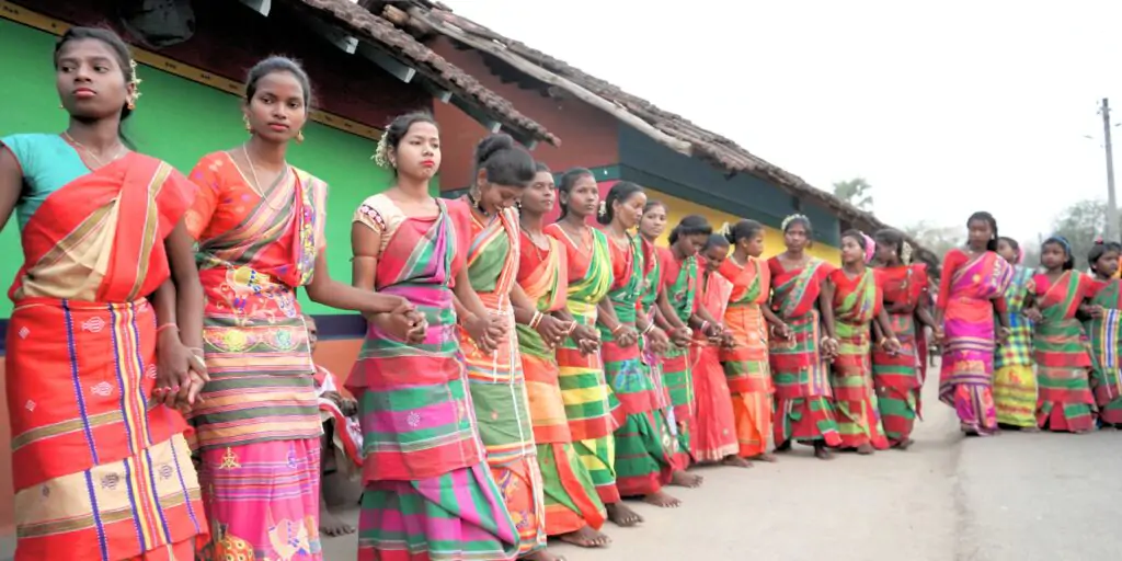 Santhal dance