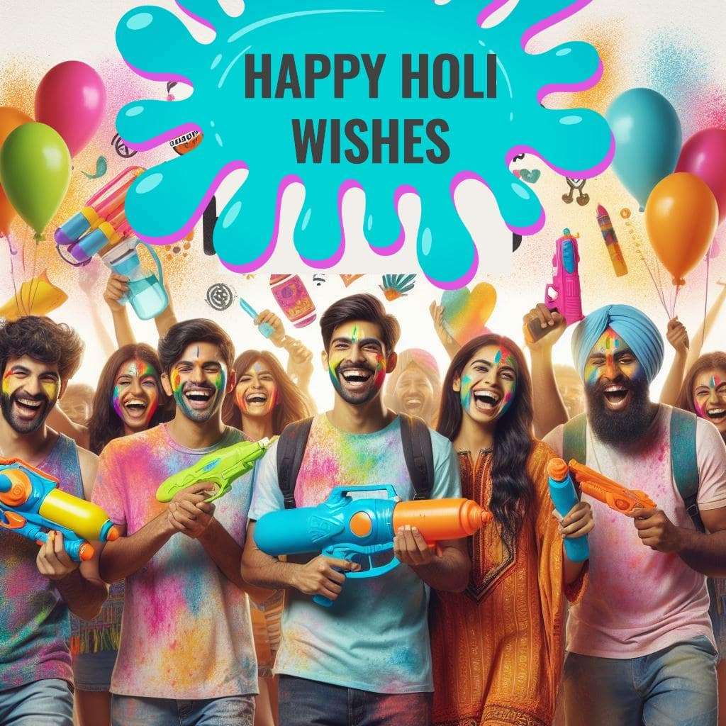 Happy holi wishes