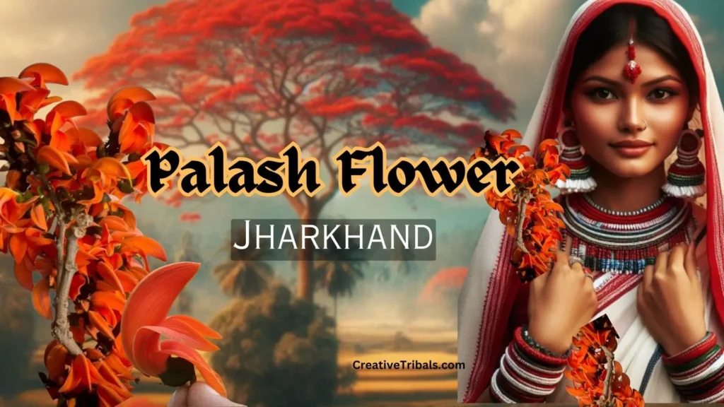 Palash flower holi color